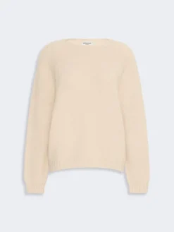 Alpaca and cotton sweater - SAND