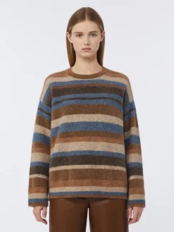 Alpaca and wool sweater - BEIGE