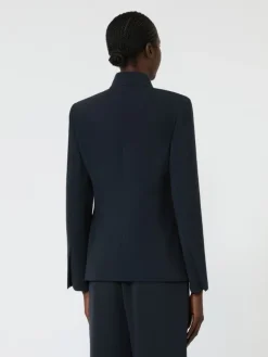 Cady jacket with sash detail - MIDNIGHTBLUE