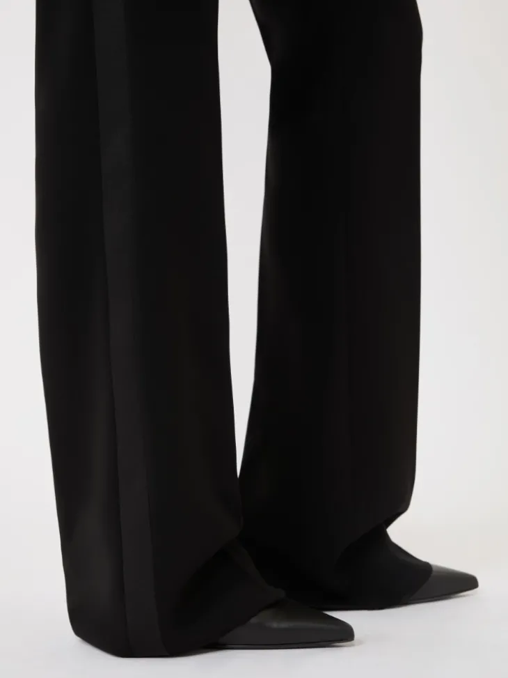 Cady trousers - BLACK