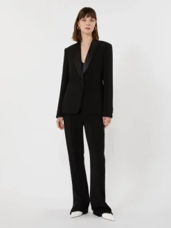 Cady Tuxedo jacket - BLACK