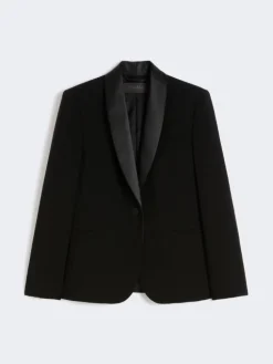 Cady Tuxedo jacket - BLACK