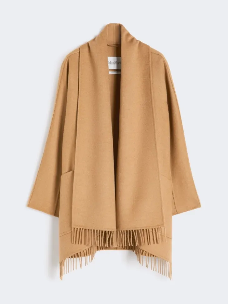 Camel cardigan coat - CAMEL