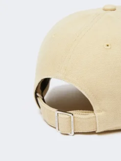 Canvas baseball cap - BEIGE