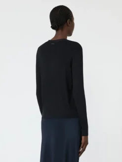 Cashmere and silk cardigan - ULTRAMARINE