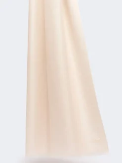 Cashmere and silk stole - SAND
