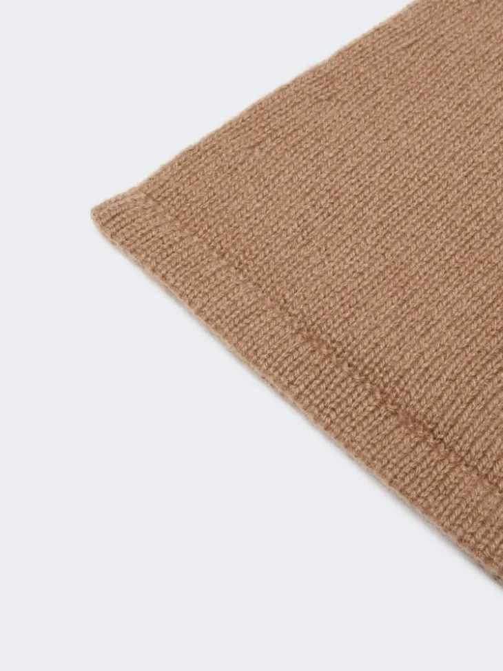 Cashmere gloves - HAZELNUT BROWN