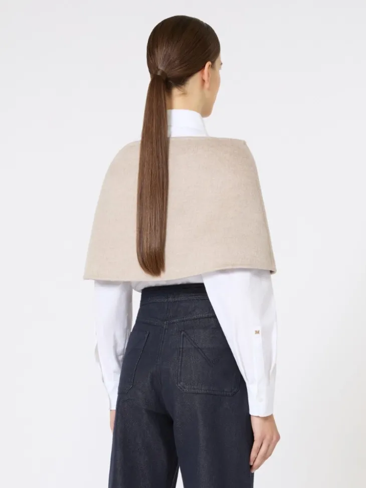 Cashmere infinity scarf - BEIGE