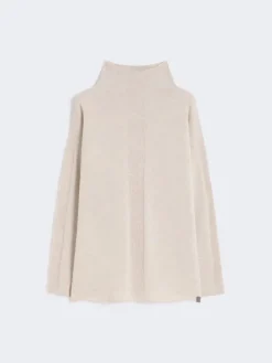 Cashmere yarn jumper - BEIGE