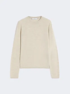 Cashmere yarn sweater - BEIGE