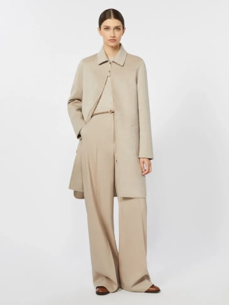 Cashmere yarn sweater - BEIGE