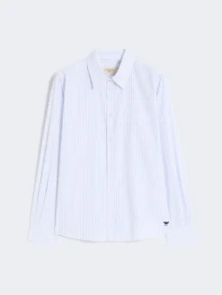 Classic cotton shirt - LIGHT BLUE
