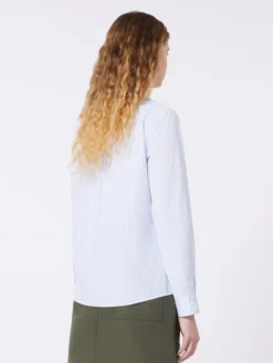 Classic cotton shirt - LIGHT BLUE