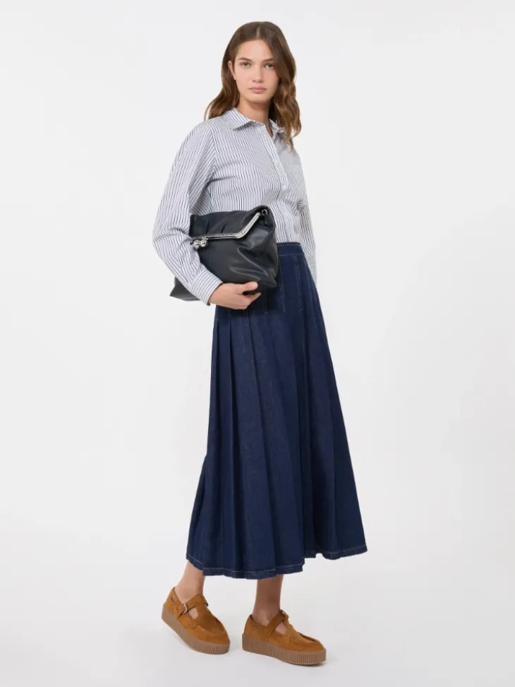 Classic cotton shirt - NAVY