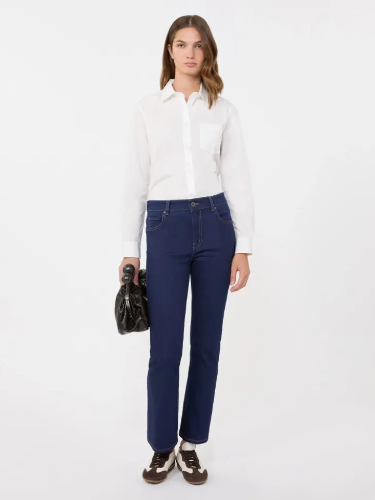 Classic cotton shirt - OPTICAL WHITE
