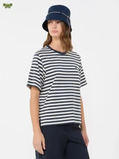 Cotton basic T-shirt - ECRU
