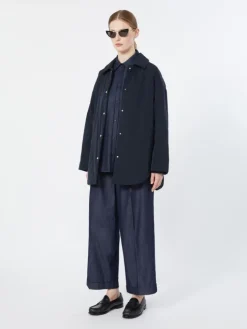 Cotton denim shirt - MIDNIGHTBLUE