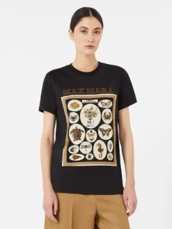 Cotton jersey T-shirt - BLACK