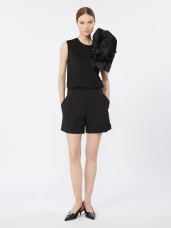Cotton jersey T-shirt - BLACK