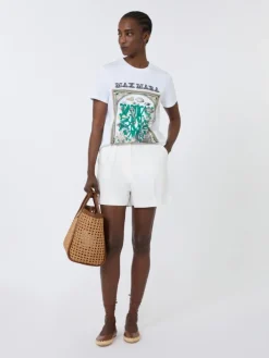 Cotton jersey T-shirt - OPTICAL WHITE