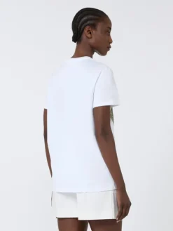 Cotton jersey T-shirt - OPTICAL WHITE