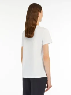 Cotton jersey T-shirt - OPTICAL WHITE