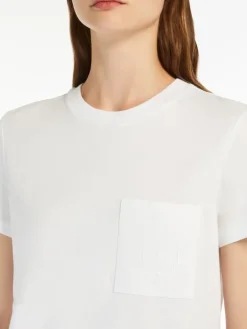 Cotton jersey T-shirt - OPTICAL WHITE