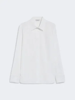 Cotton logo shirt - OPTICAL WHITE