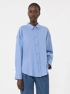 Cotton Oxford shirt - LIGHT BLUE