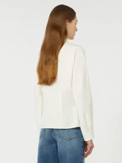 Cotton Oxford shirt - WHITE