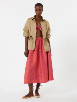 Cotton poplin shirt - KAKI