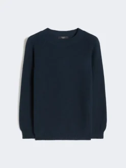 Cotton sweater - NAVY