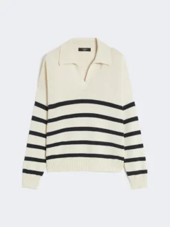 Cotton yarn jumper - NAVY