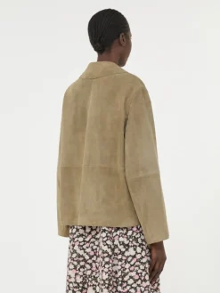 Cropped suede jacket - MUD