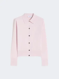 Feminine wool cardigan - PINK