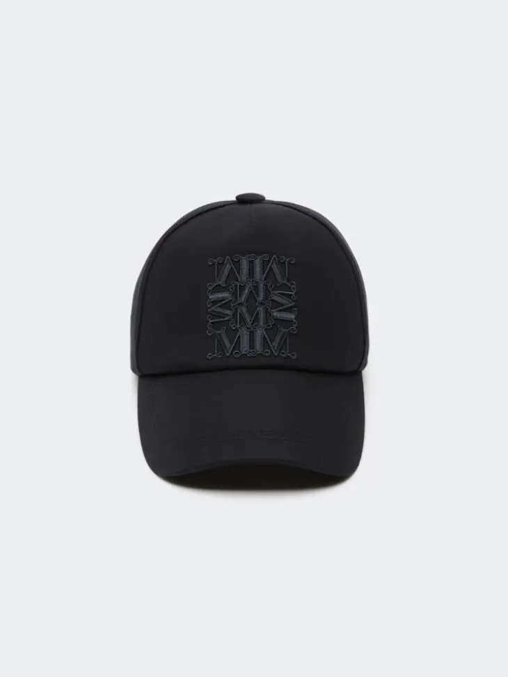 Gabardine water-repellent baseball cap - MIDNIGHTBLUE