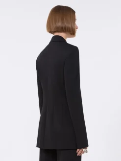 Jersey blazer - BLACK