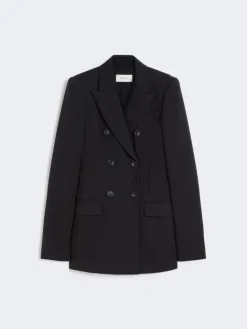 Jersey blazer - BLACK