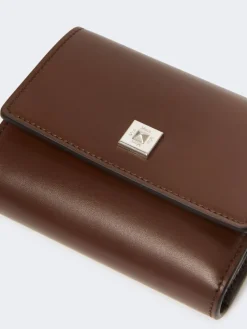 Leather purse - COCOA