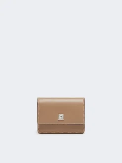Leather purse - MUD