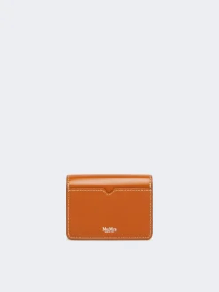 Leather purse - RUST