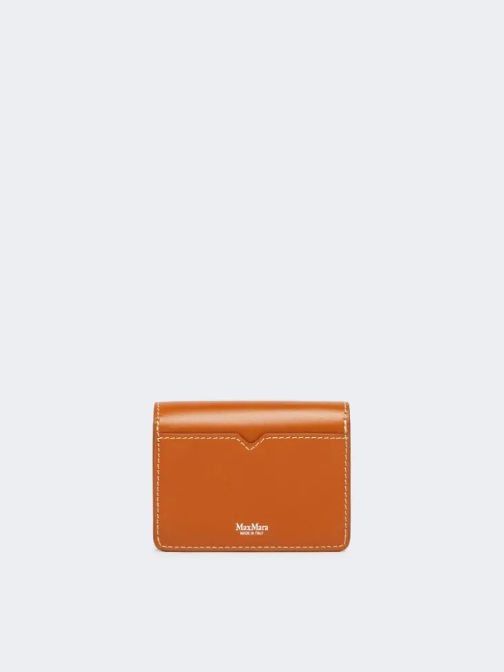 Leather purse - RUST
