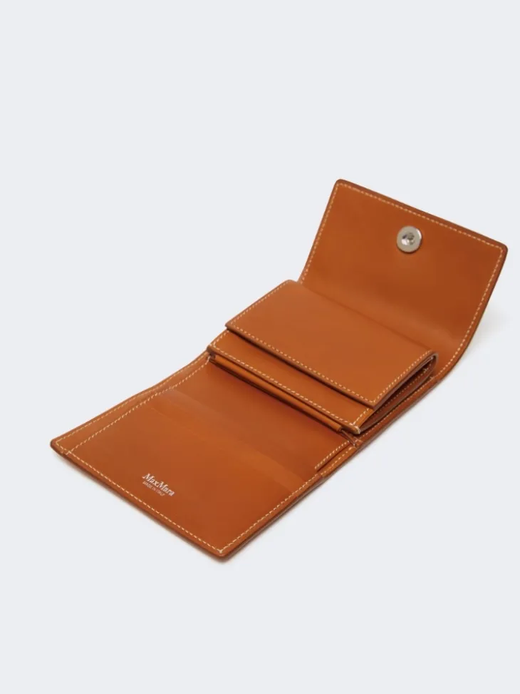 Leather purse - RUST