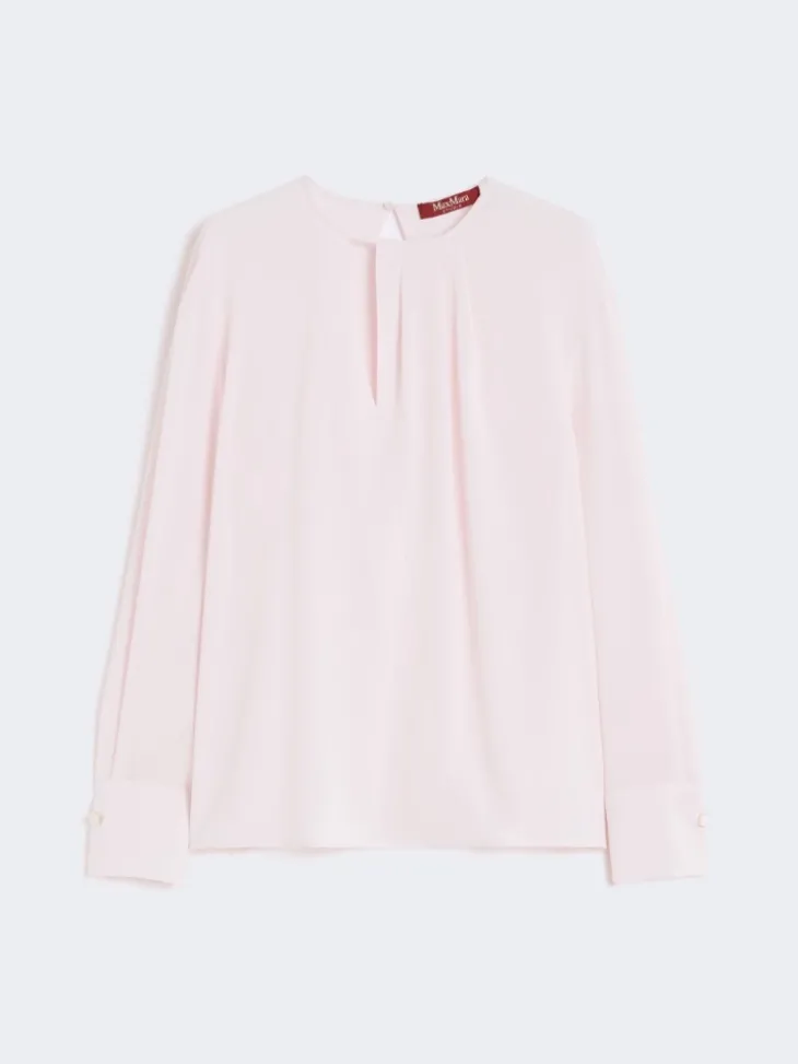 Lightweight cady blouse - PINK