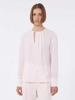 Lightweight cady blouse - PINK