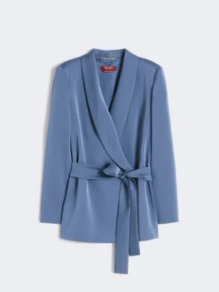 Lightweight satin blazer - AVIO