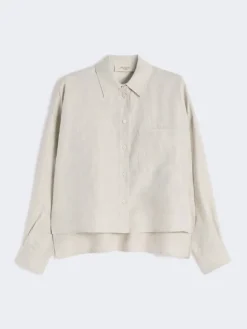 Linen canvas jacket - ECRU