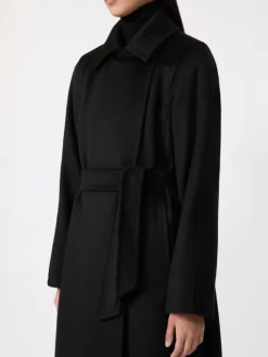 Manuela Icon Coat - BLACK