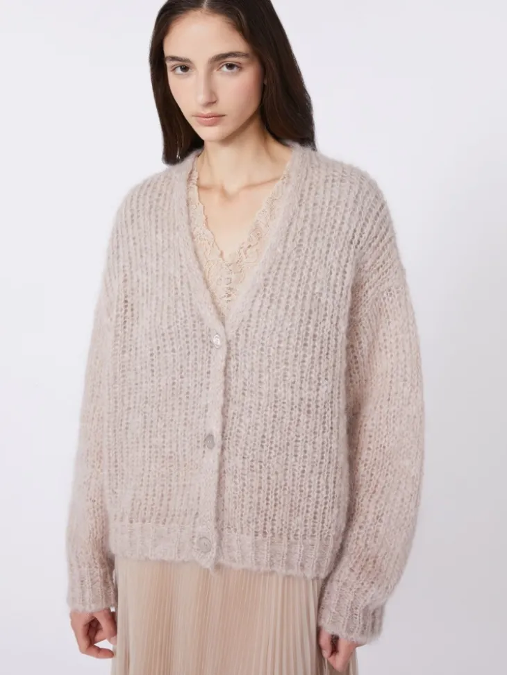 Mohair cardigan - SAND