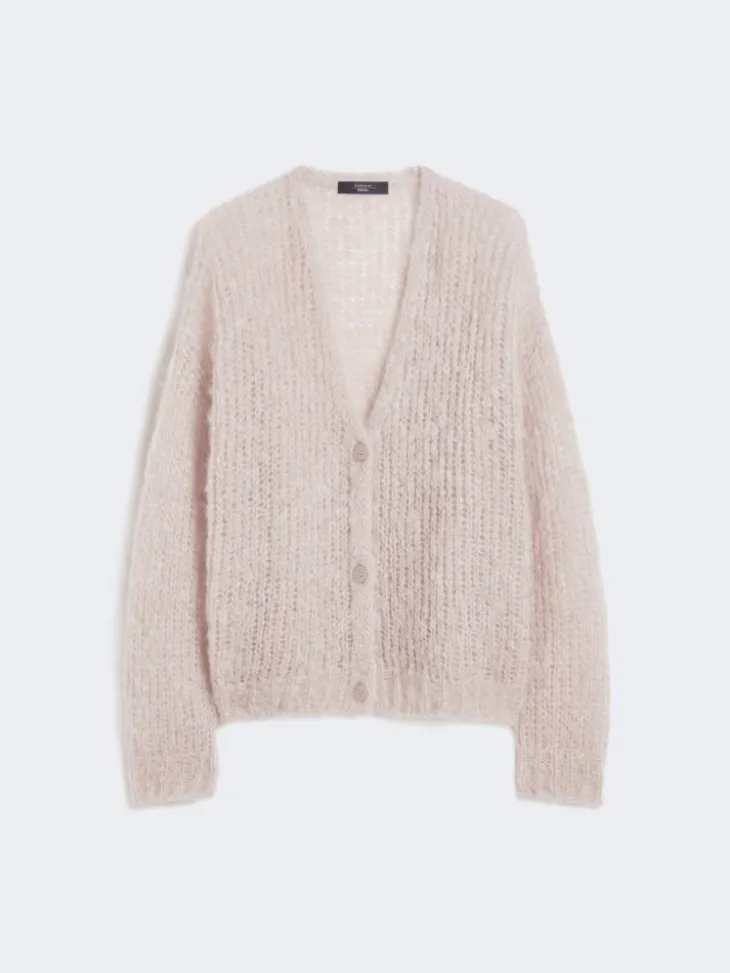 Mohair cardigan - SAND